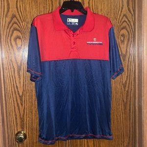 Minnesota Twins Polo Shirt Size Large